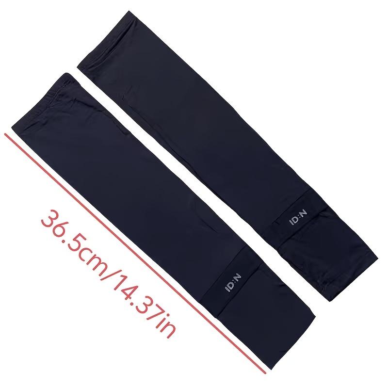 Summer Ice Sleeves, Ice Silky Fiber Fabric, Breathable, Thin, Loose Fit, Extended Size, for Outdoor Driving and Cycling, Arm Sleeves and Protectors