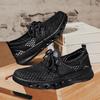 Unisex Weite Passform Atmungsaktive Mesh-Sneaker Laufschuhe Tägliches Gehen und Freizeitkleidung Pendeln und Reisen Größen 36-45