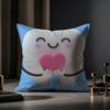 Cuscino per Divano Novità Clinica Dentale Dente Anime Federa Anti-acaro Cerniera Invisibile Morbido Peluche Corto