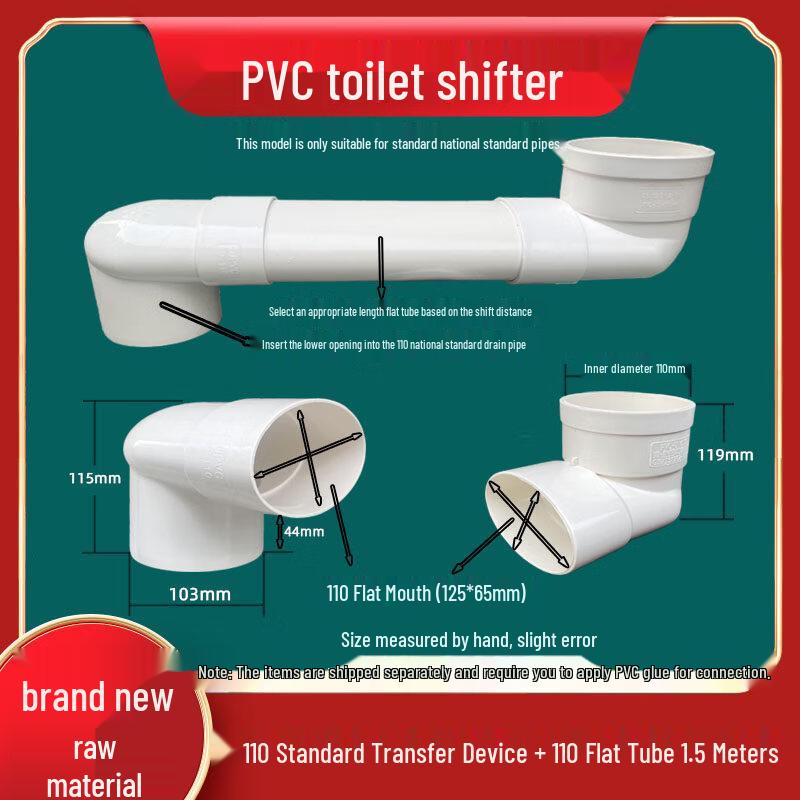 

Toilet Offset Pan Connector Kit