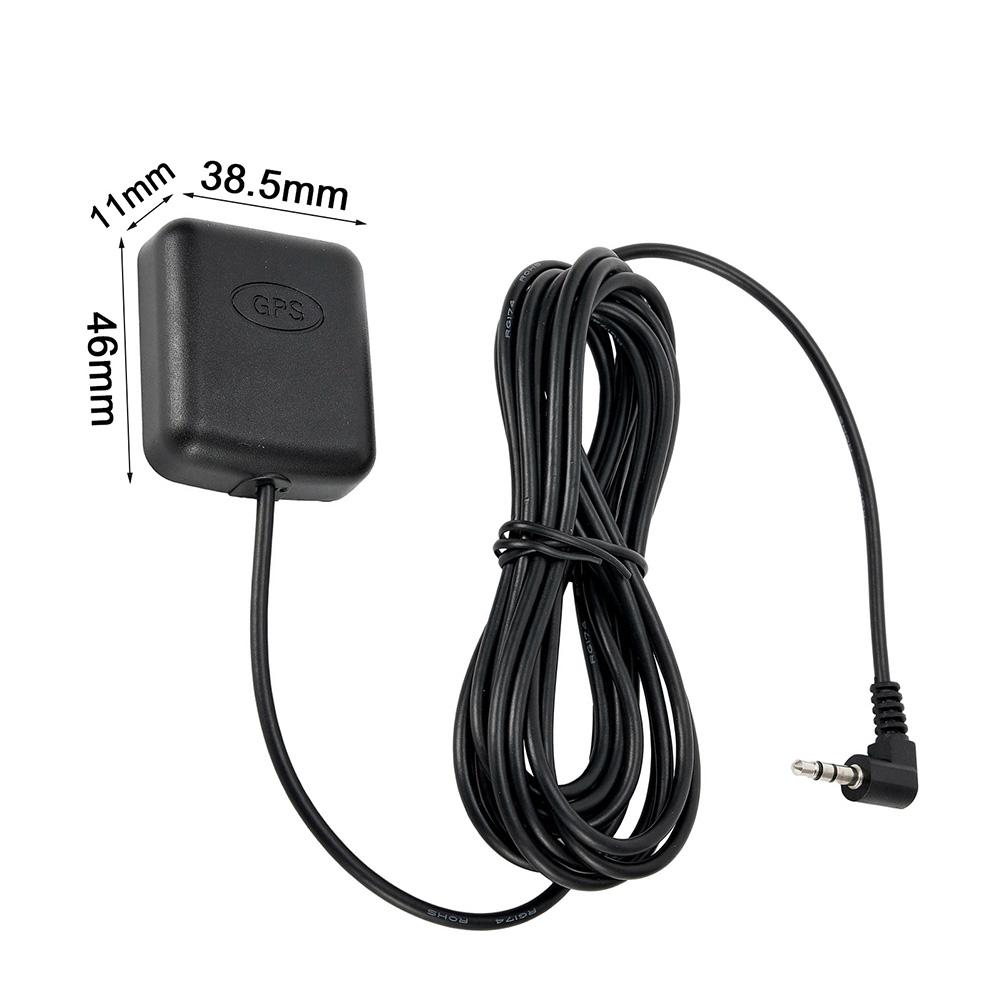 Módulo de sinal GPS para carro 3V-5V Sistema de reprodutor de mídia de streaming Módulo Auto Truck SUV Dash Cam Antena GPS externa Cotovelo de 3,5 mm