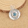 Swiss Blue Topaz 925 Sterling Silver Pendant Jewelry, Handmade Gorgeous Silver Pendant, Topaz Gemstone Spiritual Jewelry For Love
