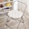 Cozy Winter Rabbit Plush Seat Cushion for Office Chair