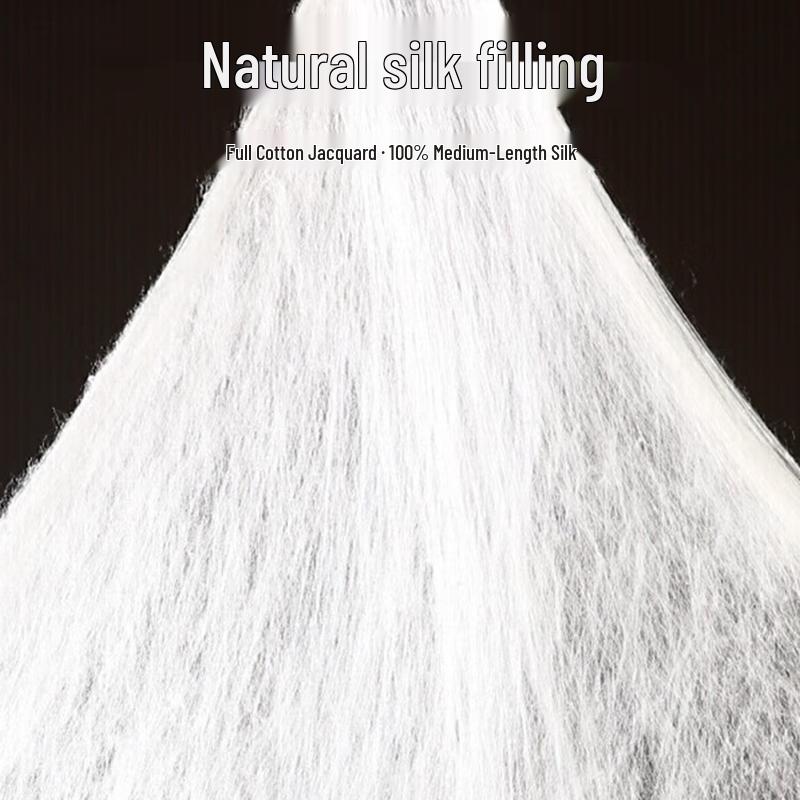 Hengyuanxiang 100% Cotton Cover Tussah Silk Quilt