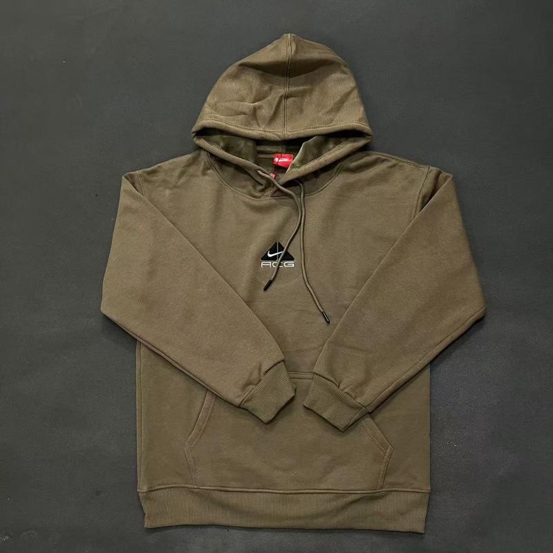 Stüssy ACG Autumn/Winter Plus Velvet Embroidered Hoodie Jacket
