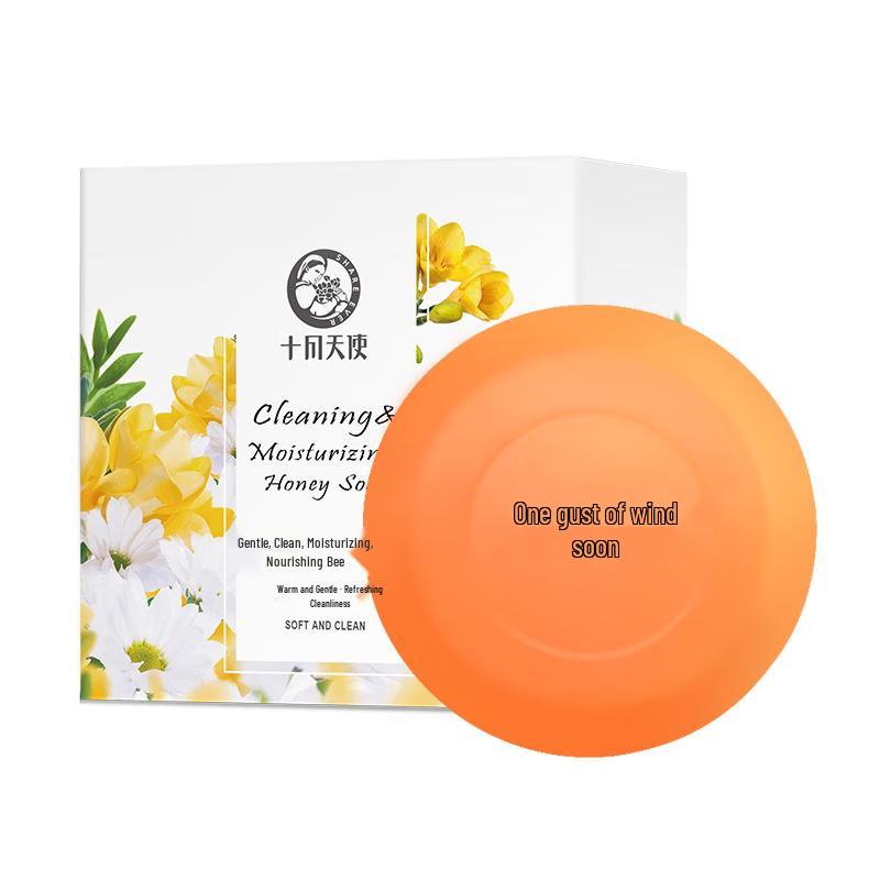 

October Angel Gentle Honey Cleansing Soap 100g