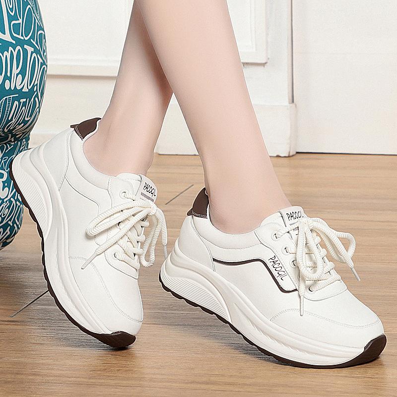 

Модные женские весенне-осенние новые минималистичные и универсальные легкие туфли на плоской подошве, удобные спортивные туфли для мамы 36