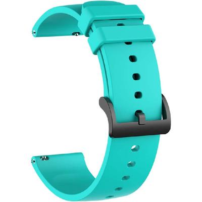 6Pack Bands Compatible with Amazfit Bip 6 Watch Band Soft Silicone Wristbands (Black,White,Red,Teal,Purple,Green)