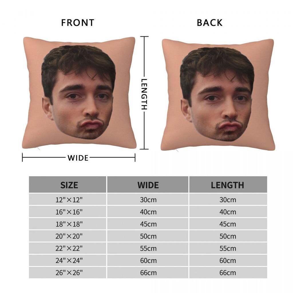 Charles Leclerc Buziak Poszewka na Poduszkę Poszewki na Poduszki Niesamowita Poliestrowa Dekoracyjna Poszewka na Poduszkę Dekoracyjną Salon 45*45cm