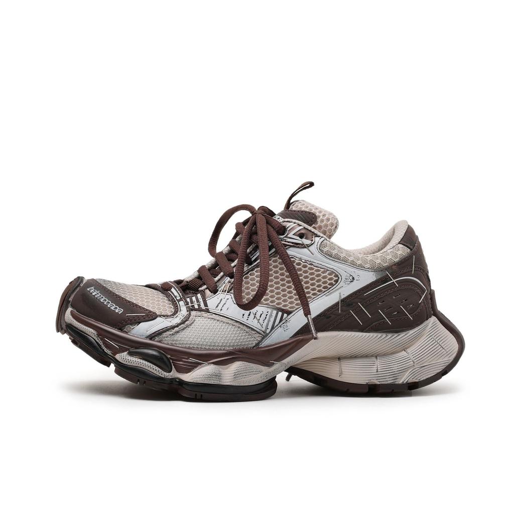 Adidași groși de tată cu capsă, stil stație europeană, toamnă, retro, vechi, lustruiți, cu talpă groasă, respirabili, cu plasă