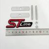 3D kovové logo ST Line odznak emblém na kufr přední mřížku pro Ford Focus MK4 PUMA Mondeo Kuga Fiesta ST Line samolepka příslušenství