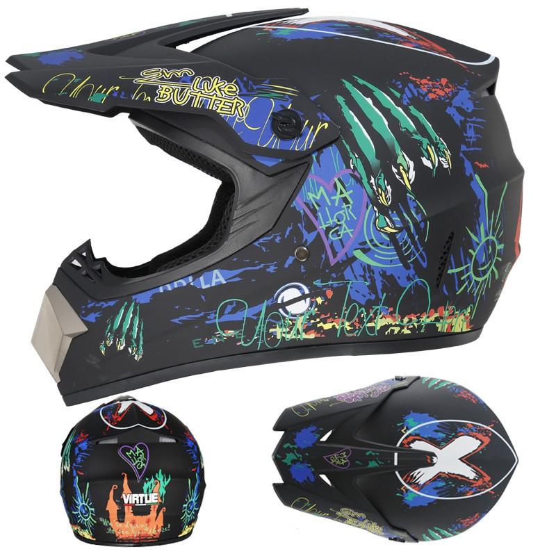 Full Face Off-Road Motorcycle Helmet Dirt Bike ATV Mountain Downhill Cycling Safety Gear