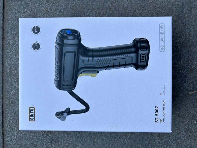 Portable Wireless Car Tire Air Pump with Digital Display