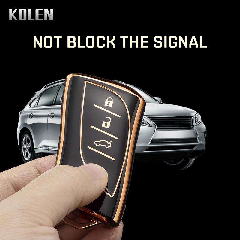 New Tpu Car Remote Key Case Cover Shell For Lexus Nx Es Ux Us Rc Lx Gx Is Rx 200 250H 350H Ls 450H 260H 300H Ux200 Accessories