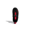 adidas Rapidaflex El K Slip Resistant And Breathable Low Top Kids' Running Shoes Black Red Kids' D96628