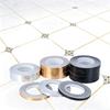 20M Self-Adhesive Tile Sticker Tape Gold Silver Floor Waterproof Wall Gap Sealing Strip Tile Beauty Seam Sticker Home Decor