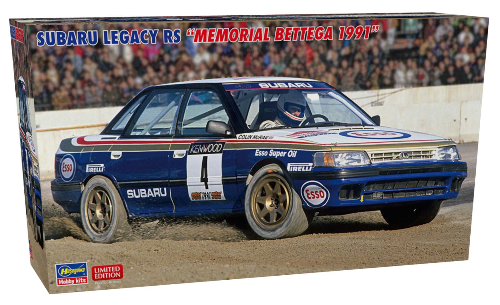 

Hasegawa Subaru Legacy RS Bettega Plastic Model Kit 20786 1/24 “Memorial 1991” (Automobile)