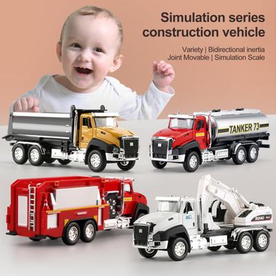 Fighting Truck Toy Kids Pull-Back Collectible Car Model ABS Plastic Vehicle No