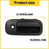 RH Passenger Side Door Handle for Outside Front 96-09 Chevy Express GMC Savana