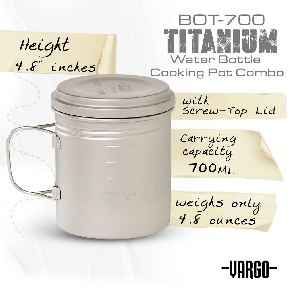 VARGO Titânio Bot 700 T-466