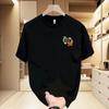 Short Sleeve Cotton Men'S Printed T-Shirt Trend Men'S And Women'S Versatile Crew Neck T-Shirt Men'S