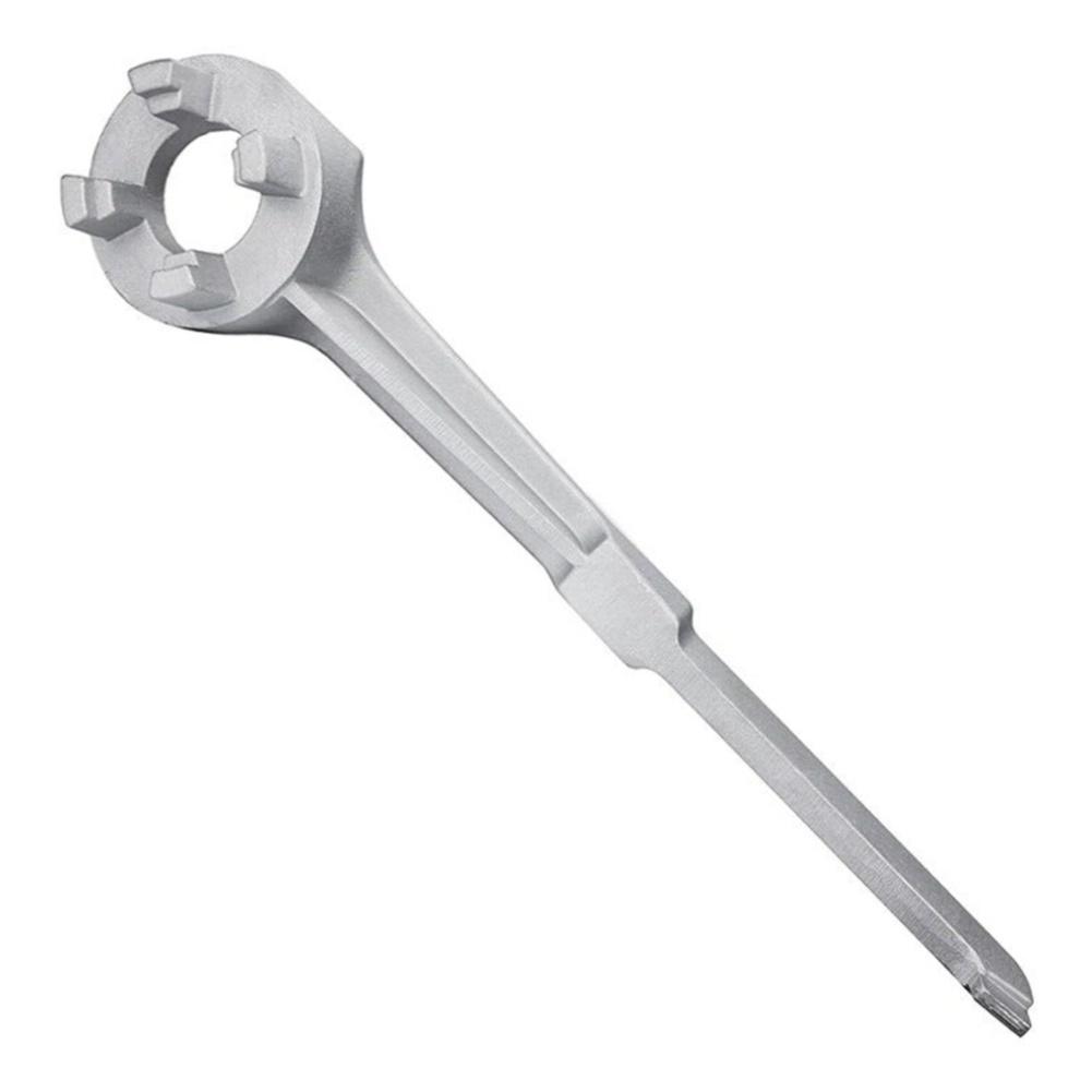 Drum Wrench Aluminum for 10 15 20 30 55 Gallon Barrels Safe Non Sparking Design Suitable for Hazardous Environments