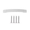 Polypropylene Door Entry Handle White Curved Grab Bar RV Accessory Support Handle  Automotive