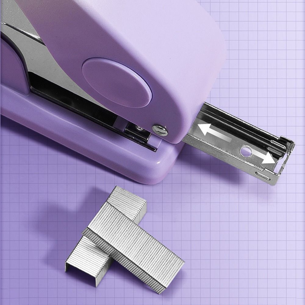 Metal Labor-Saving Stapler Up To 25 Pages Book Binding Machines Desk Stapler  Office School Use