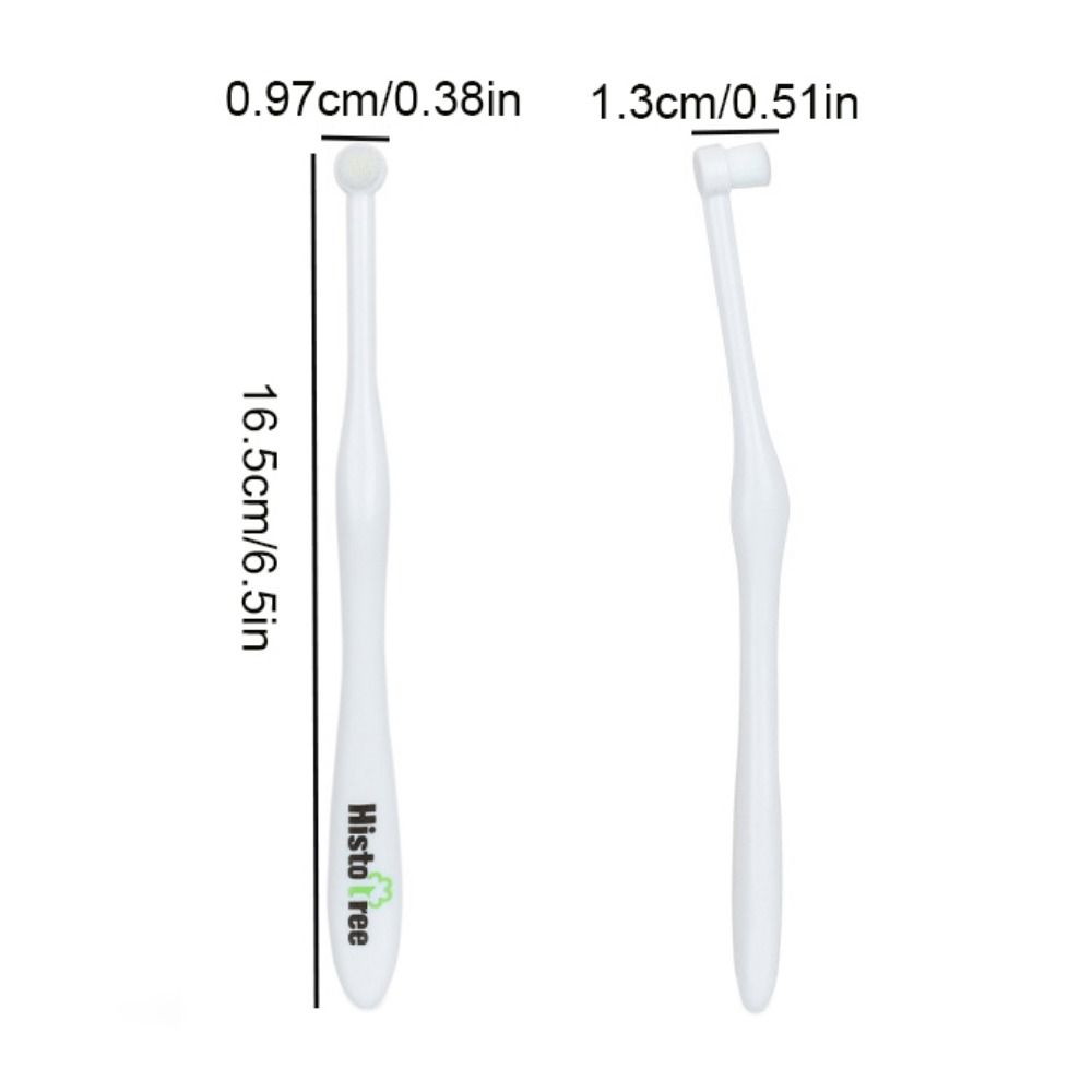 Soft Round Head Pet Toothbrush Round Head Pet Oral Cleaning Toothbrush Remove Bad Breath Tartar