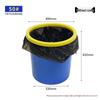 Large Capacity Thick Round Plastic Trash Can for Commercial Kitchens, Catering, Classrooms, Hotels, and Sanitation