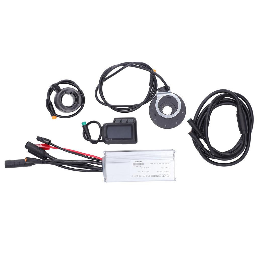 Bike Lithium Battery Modified Controller Set Full Waterproof Kit with 22A Controller and EN06 Display for 500W Motors