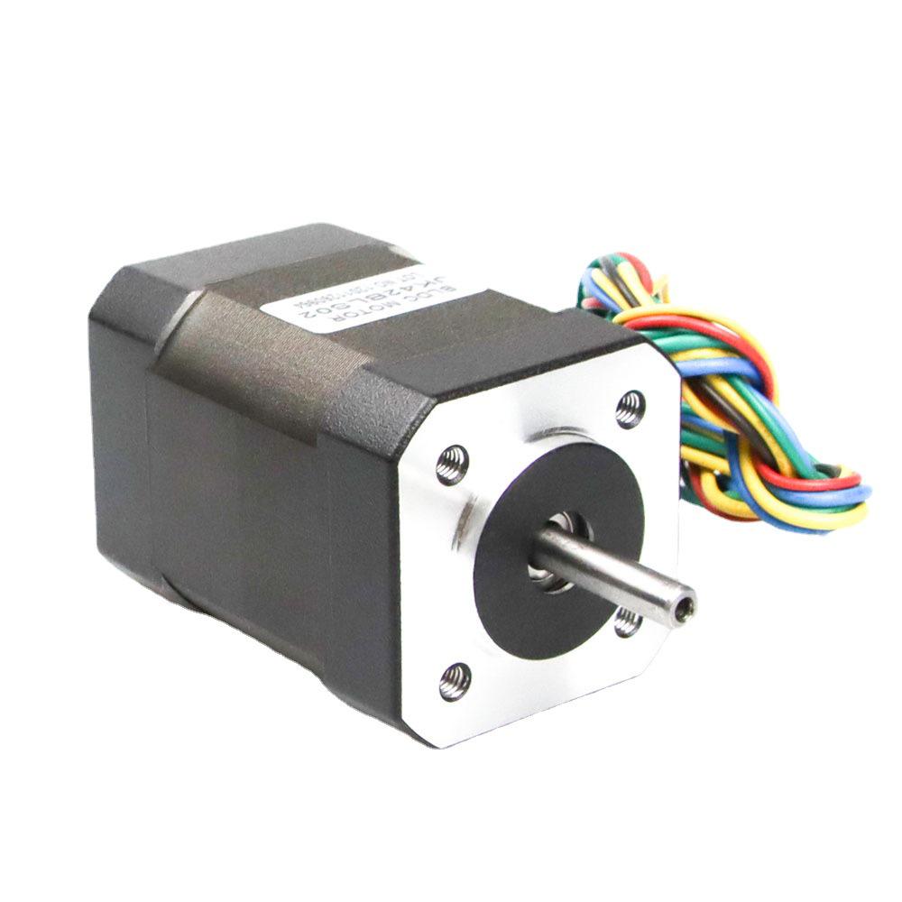 42 57 Hollow Shaft Stepper Motor with Stainless Steel Vacuum Wire Drawing and Uniform Coating - DC Brushless