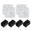 Pet Fountain Filters Filtration System Replacement Filter and Foam Water Purifications Filters Water Fountain Accessory