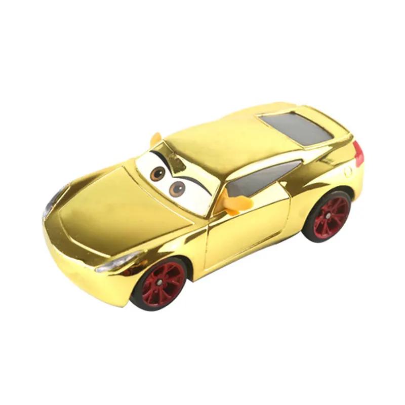 Pixar Cars Editie Herdenkings McQueen Cruz Ramirez gouden serie 1:55 Metalen Diecast Kinderauto Speelgoed Cadeaus