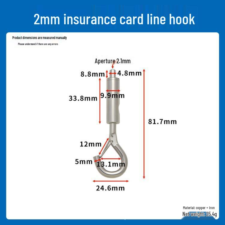 Steel Wire Rope Safety Lock Hook - Secure Picture Hanging & Marine Accessories