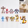 Non-Poseable Action Figure Model Toy for Boys and Girls Collectible Desk Display Decor