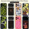 L-Lando Norris TICKET Decal Skin Wrap for iPhone 17 Pro/Pro Max Protective Film for Back, Frame, Camera