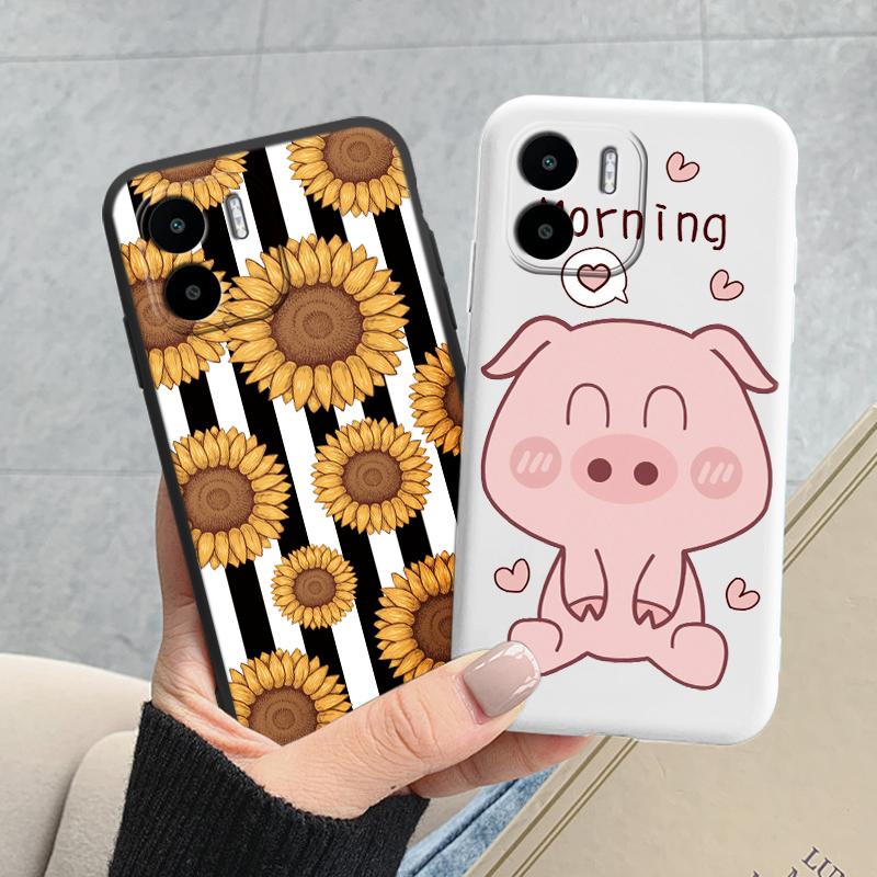 Silicone Cover Lovely Animal Cat For Redmi A1 A2 Plus Phone Case Soft Cartoon  Dogs Fundas Cover Shell For Xiaomi Redmi A5 Coque