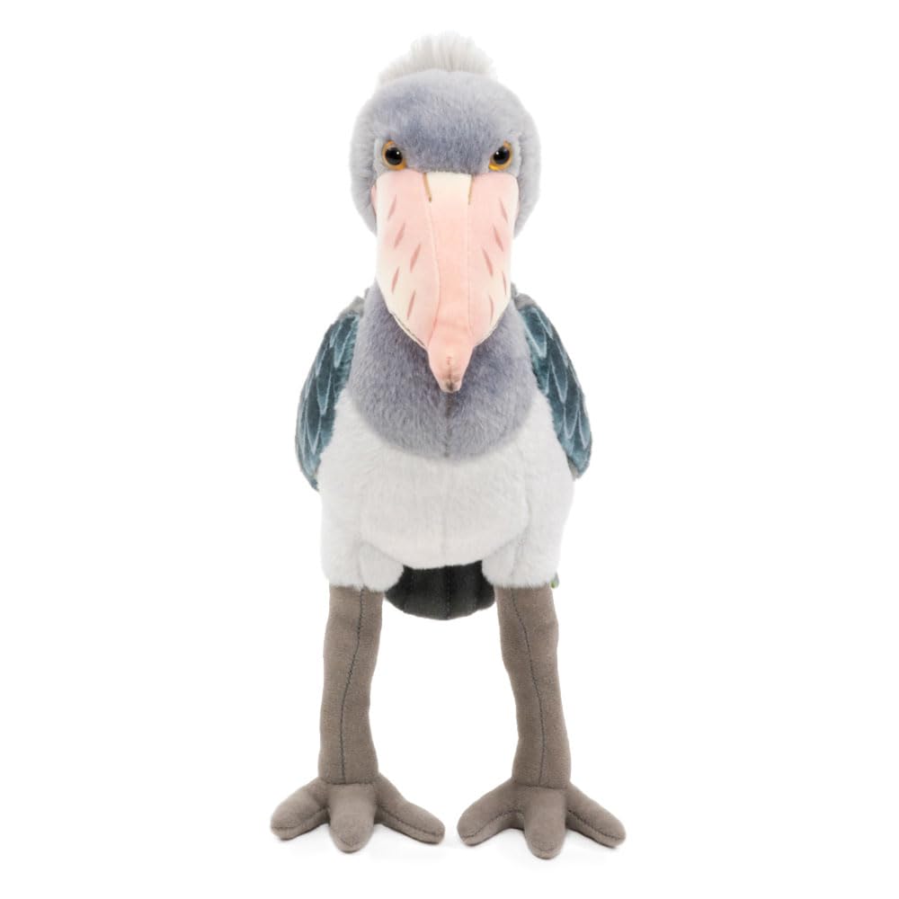 Carolata Shoebill Plush Realistic Animal Birthday Christmas Gift Toy, Toy, Doll, Gift, (Twice Tested) / Christmas,