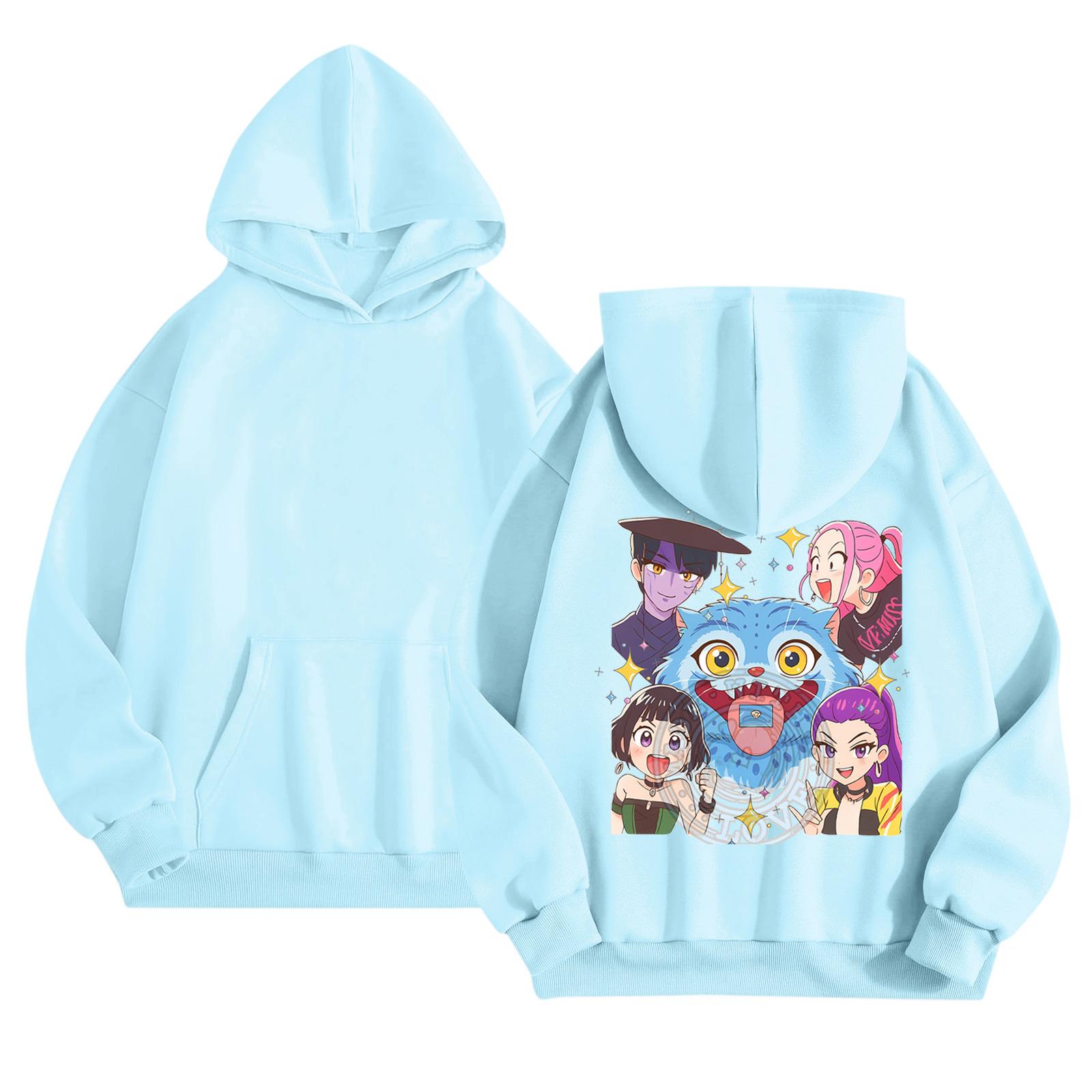 

Children s Long-sleeved Loose Pullover Fashionable Hooded Sweatshirt 130