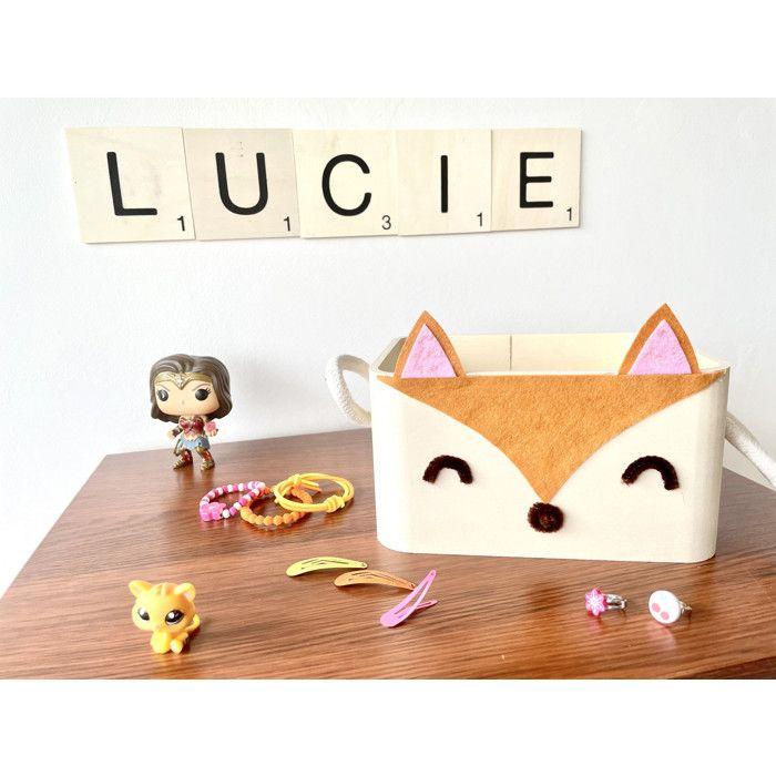 Objet décoratif - CTOP - J - 10 x 10 cm - Marron - Bois massif