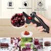 Cherry Pitter Seeder Ergonomic Handle Quick Pit Removal For Home Baking Jam Making