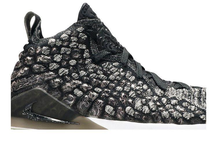 Nike LeBron 17 Black White (GS)