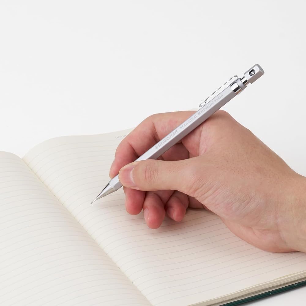 STAEDTLER (STAEDTLER) Hexagonal Mechanical Pencil 0.5mm [Silky Silver] 925 77-05S