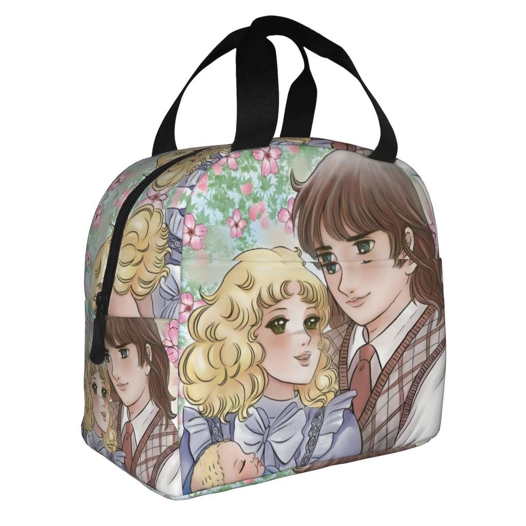 Anime Manga Candy Candy Sac à Lunch pour Femmes Refroidisseur Thermique Boîtes à Lunch Isolées pour Bureau Adulte