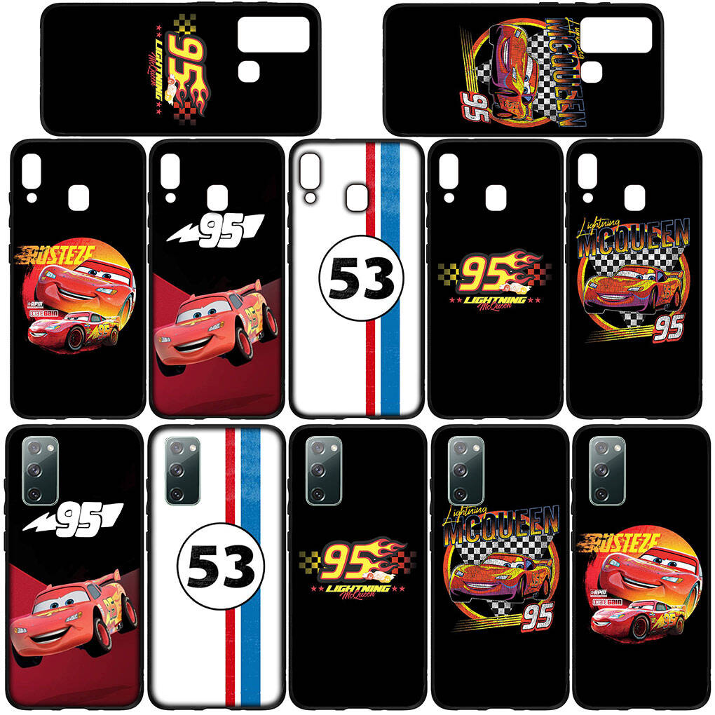 For Motorola Moto Edge 70 60 50 G54 G86 Samsung Galaxy S25 iPhone 17 16 15 Xiaomi Redmi Note 14 13 Pro Max Case Anime Cars Lightning McQueen 95 Cover