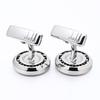 Dunhill Cufflinks with Ball Bearings and Logo 24RUS8202040 Men's Plate, Silver, [Used]