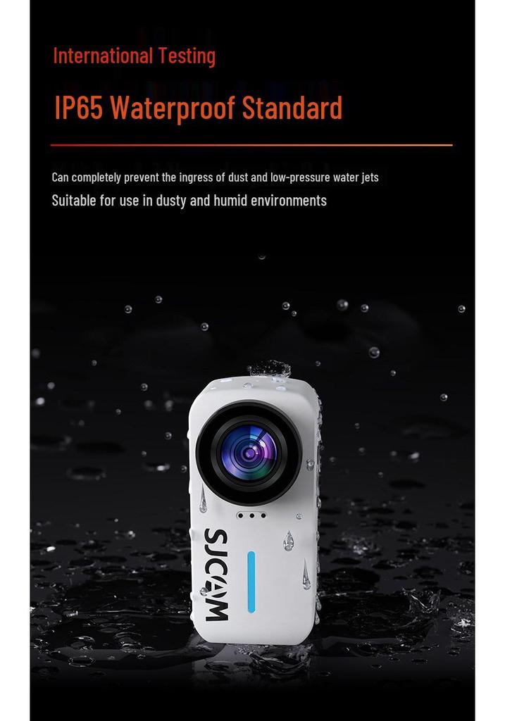 SJCAM C110+ 4K Motorcycle Thumb Action Camera for FPV Shooting