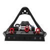 RC Front Bumper Winch Light Kit Iron Plastic High Hardness RC Car Front Bumper with Winch and LED