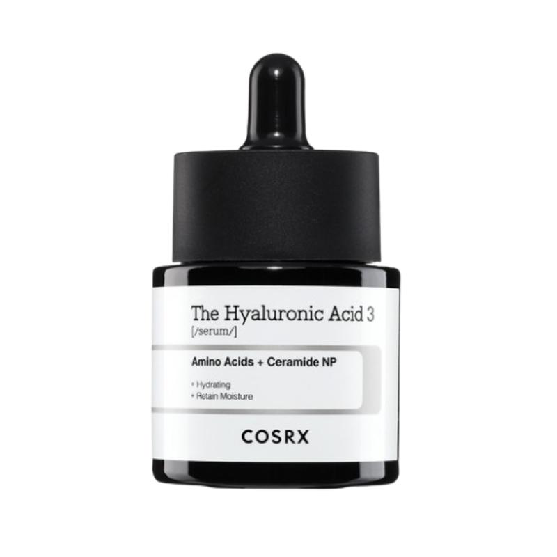 COSRX The Hyaluronic Acid 3 Serum 20ml – Triple Hyaluronic Acid Hydration Serum |Intense Hydrating Serum for Dry & Tight Skin | K-Beauty